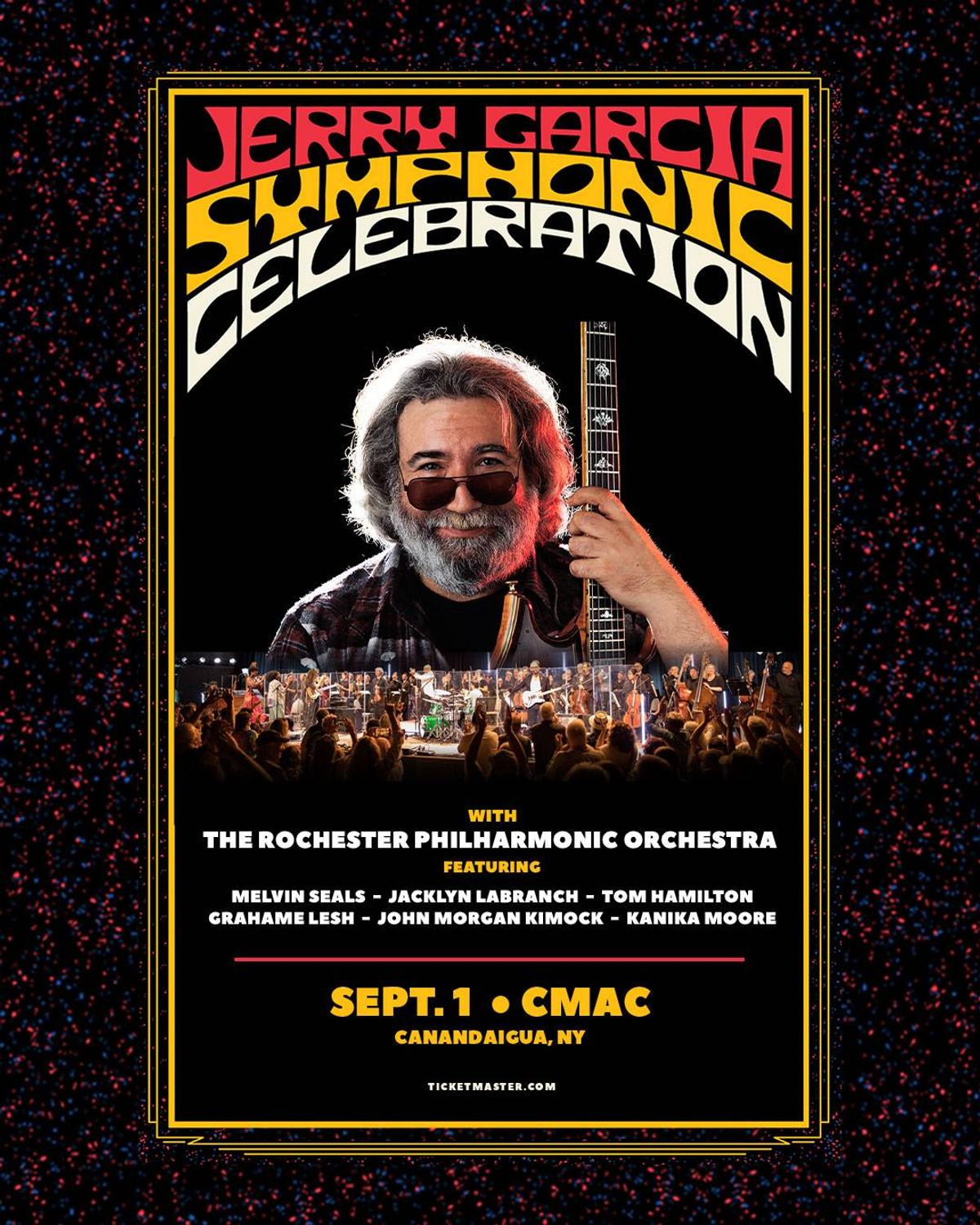 WCMF: Enter for your chance to win a pair of tickets to the Jerry Garcia Symphonic Celebration at CMAC