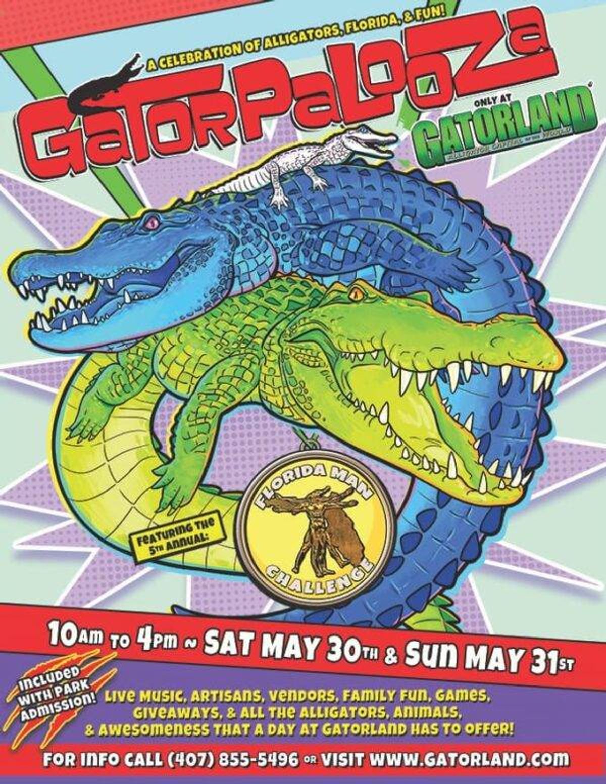 CJ & Jenn have your tickets to Gatorpalooza
