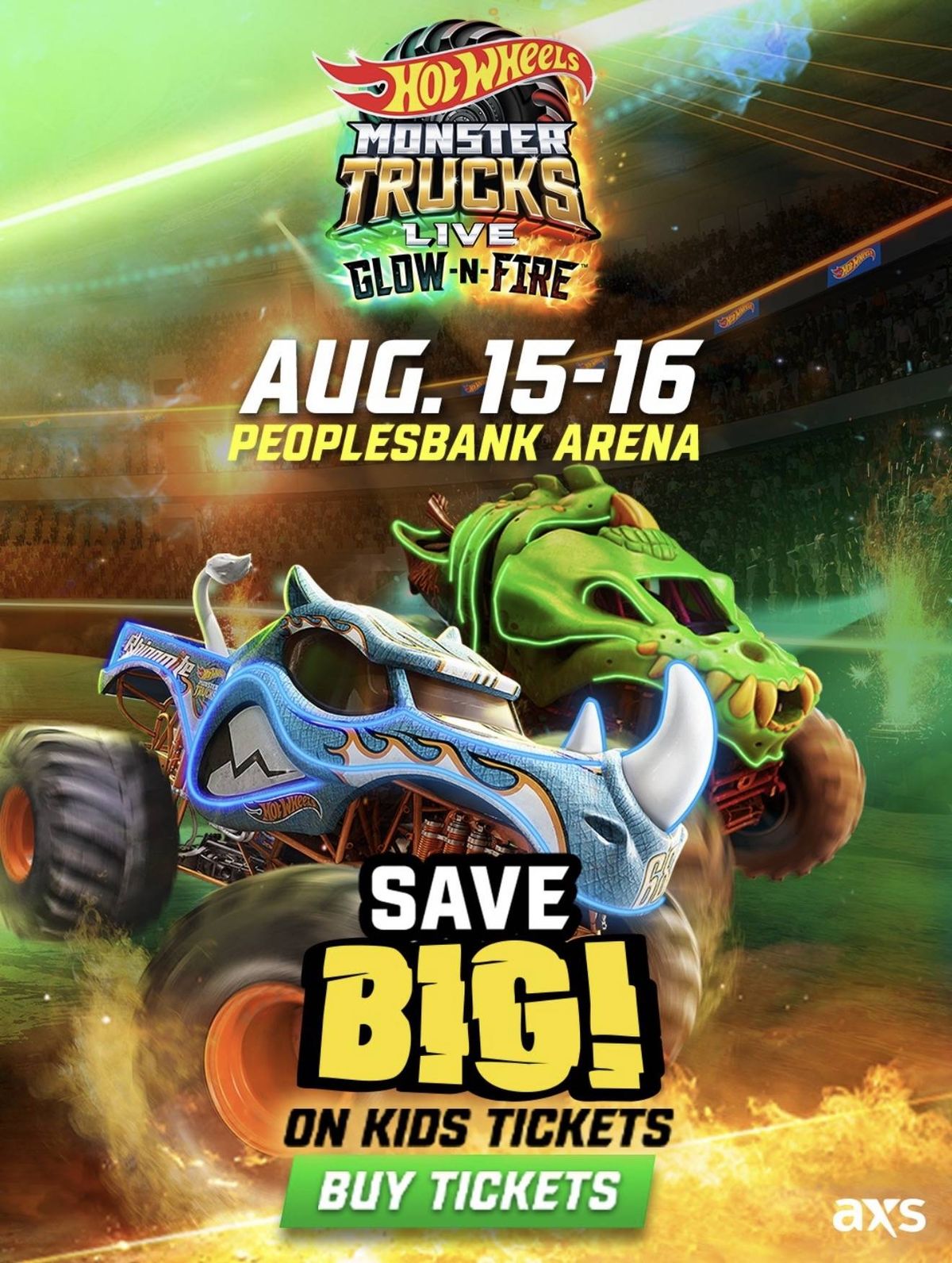 Win Tickets To Hot Wheels Monster Trucks Live