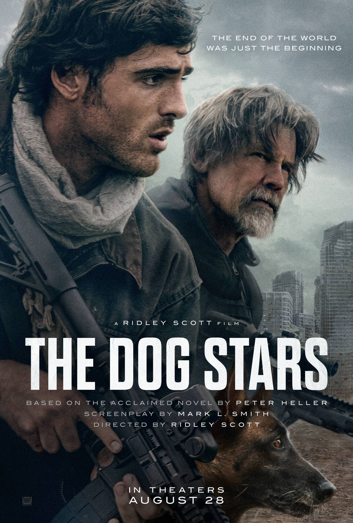 Your chance to win movie tickets to see THE DOG STARS in theaters August 28th