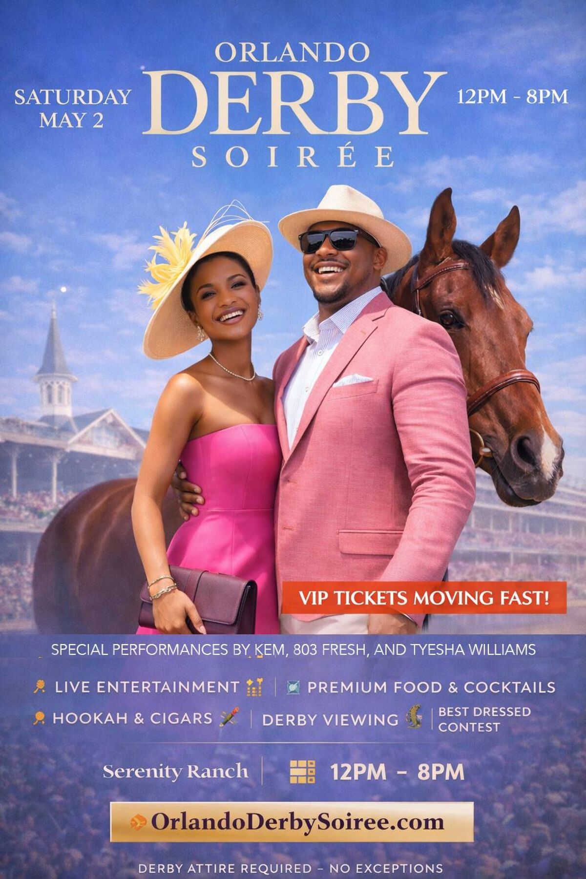 102 Jamz has your tickets to the Orlando Derby Soiree