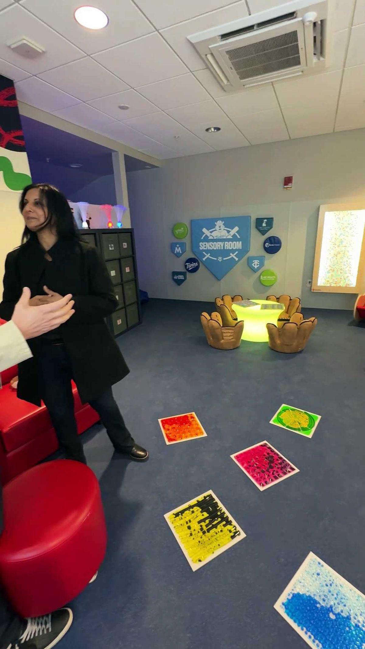 Twins unveil the first ever "sensory room" at a Florida, Grapefruit League ballpark