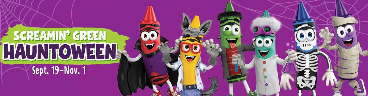 MIX 105.1 wants to send you to Screamin' Green Hauntoween Crayola