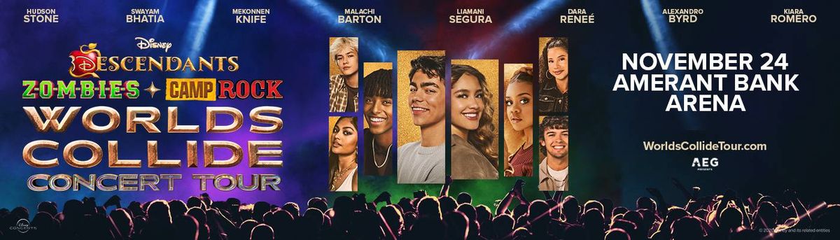 Play Brain Scrambler to win tickets to Disney's World Collide Tour!