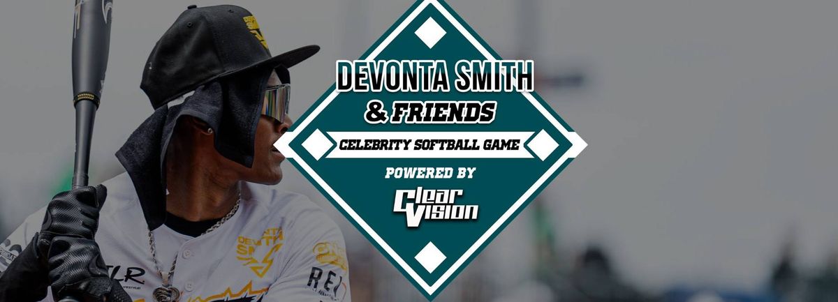 Your chance to win tickets to see the Devonta Smith Celebrity Softball Game on May 2nd