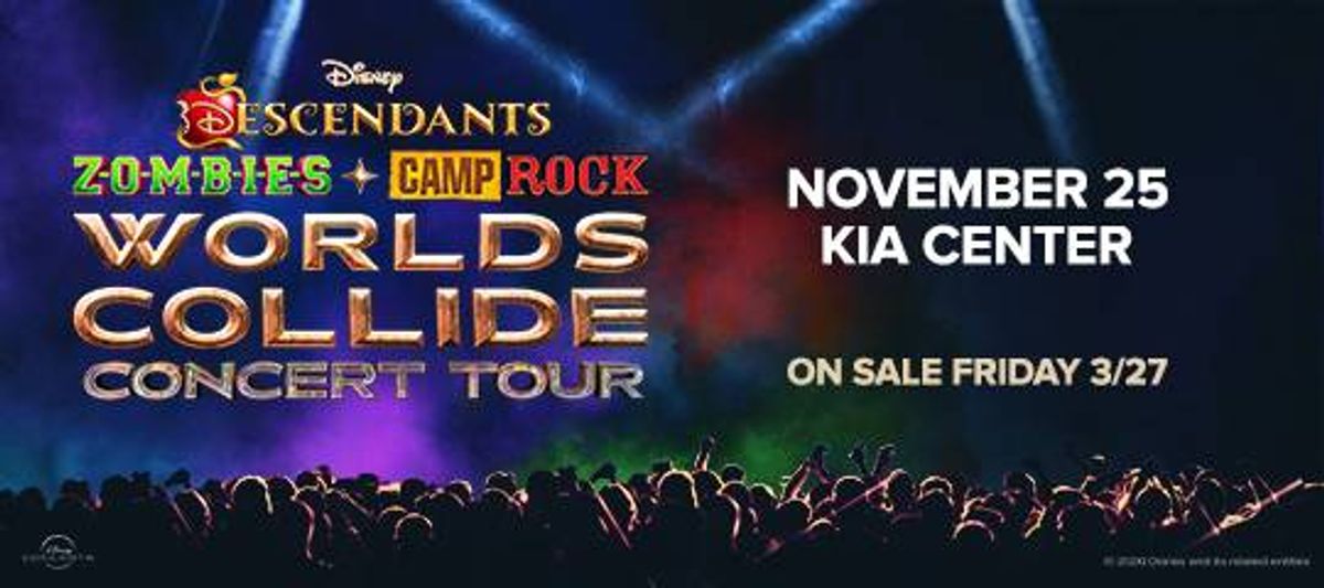 CJ & Jenn have your tickets to the Worlds Collide Tour