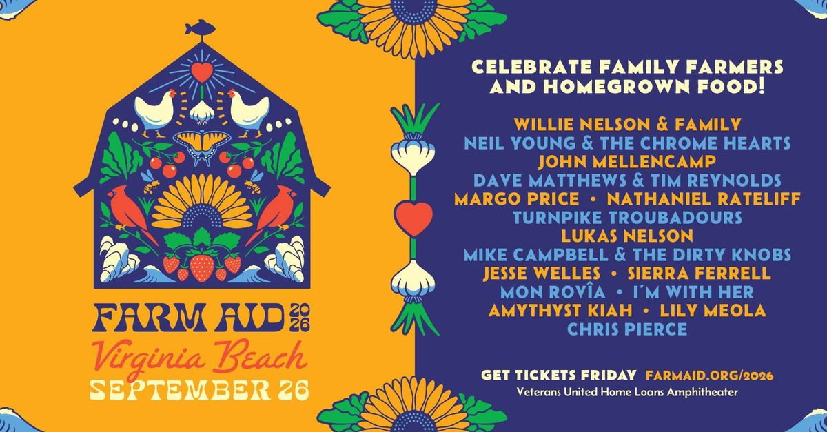 Win Tickets to Farm Aid 2026!
