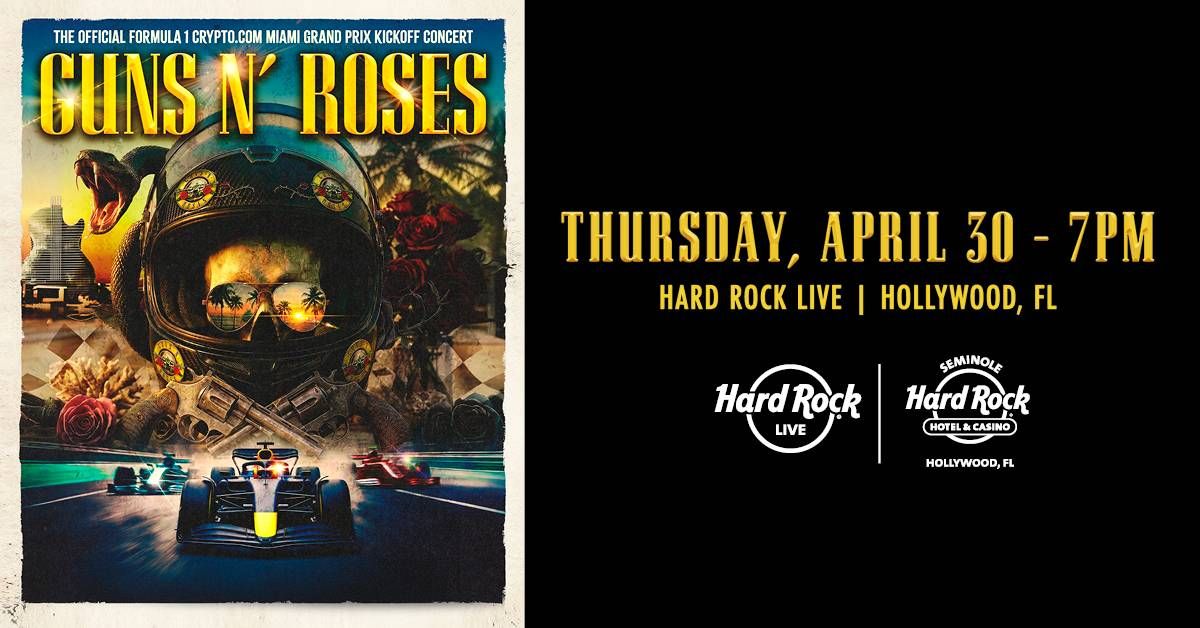 The Joe Rose Show has your tickets to Guns N' Roses