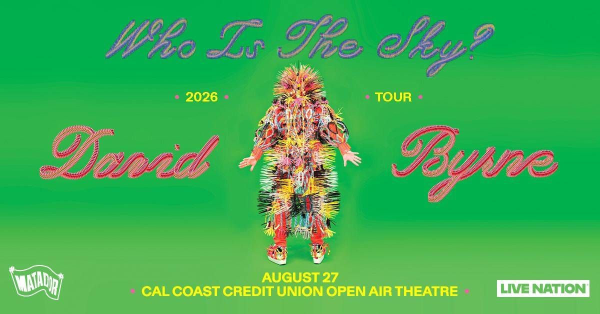 Enter for a chance to win tickets to see David Byrne
