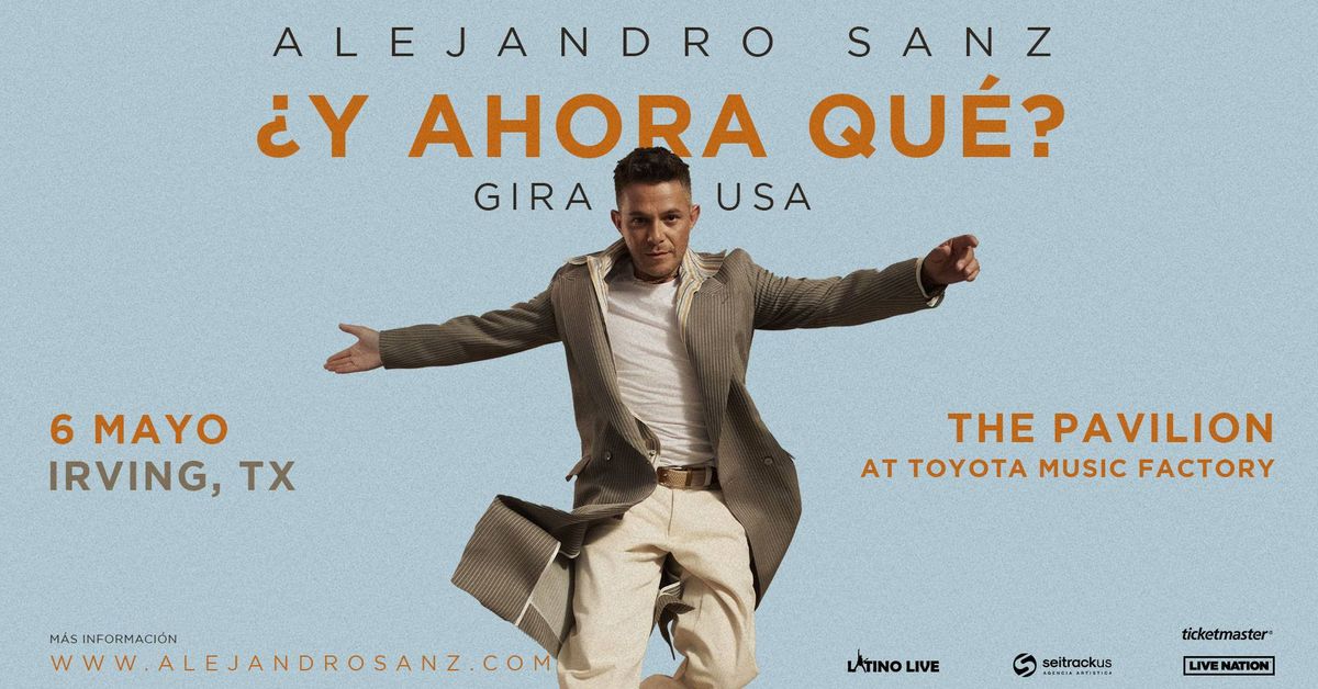 Listen for your chance to win tickets to Alejandro Sanz!