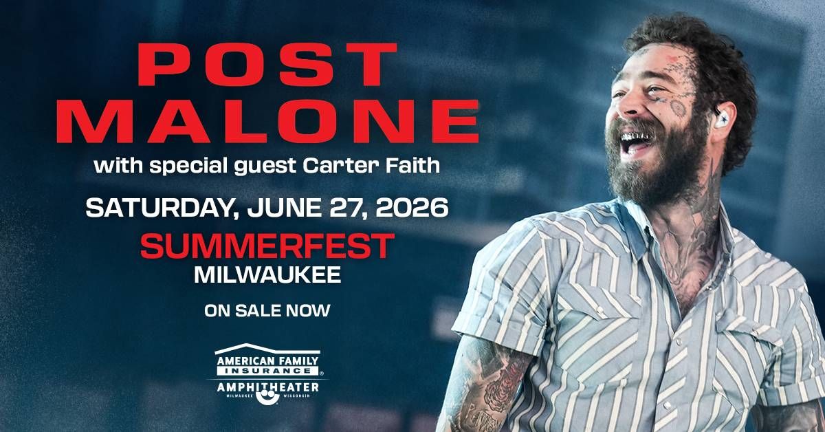 Brett Andrews has your chance to see Post Malone