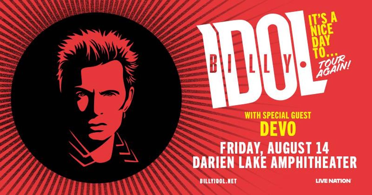 WCMF: Enter for your chance to win 2 tickets to Billy Idol 8/14