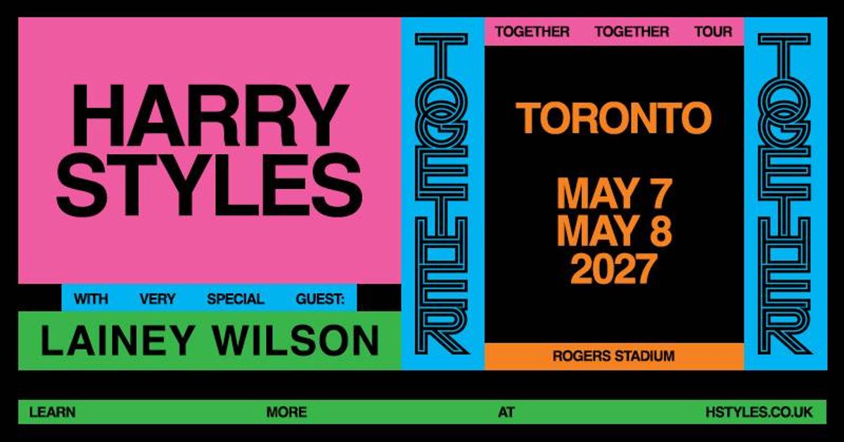 PXY: Your chance to see Harry Styles in Toronto 2027