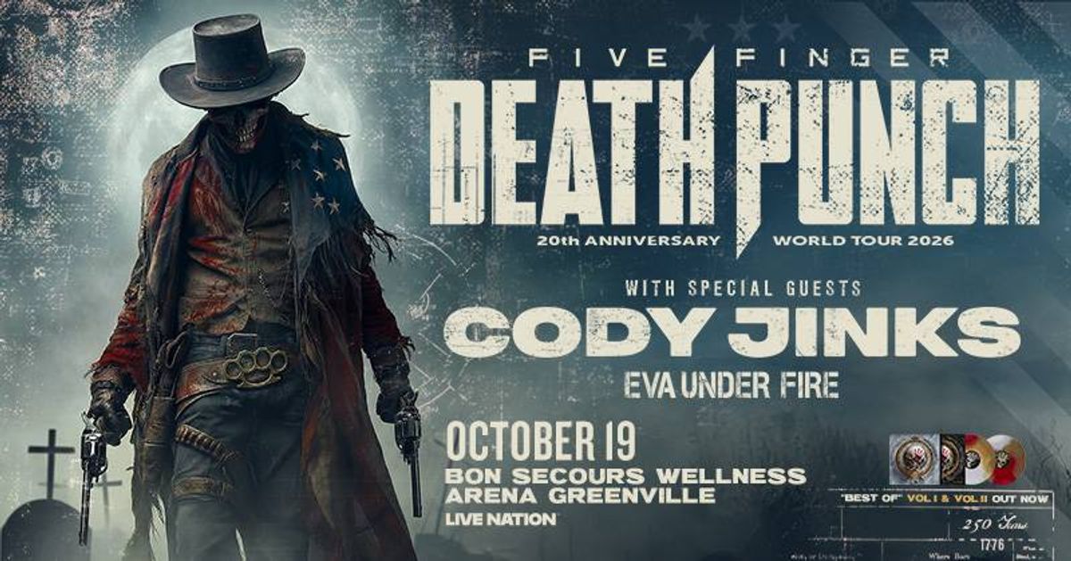 Win Tickets Into The Eva Under Fire Sound Lounge Experience + Tickets To Five Finger Death Punch