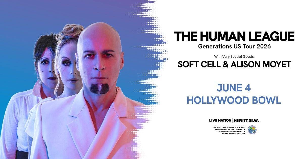 Listen for your chance to win tickets to see The Human League at Hollywood Bowl