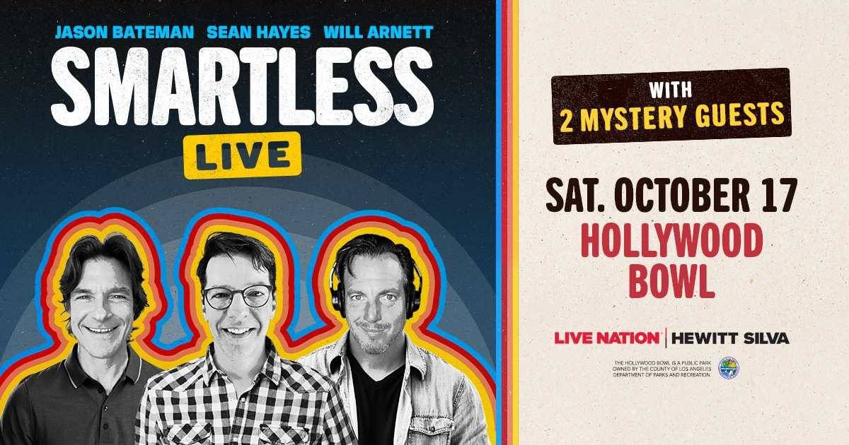 Enter for your chance to win tickets to see Smartless Live