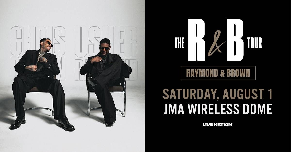 Your chance to win a pair of tickets to see Chris Brown and Usher at JMA Wireless Dome