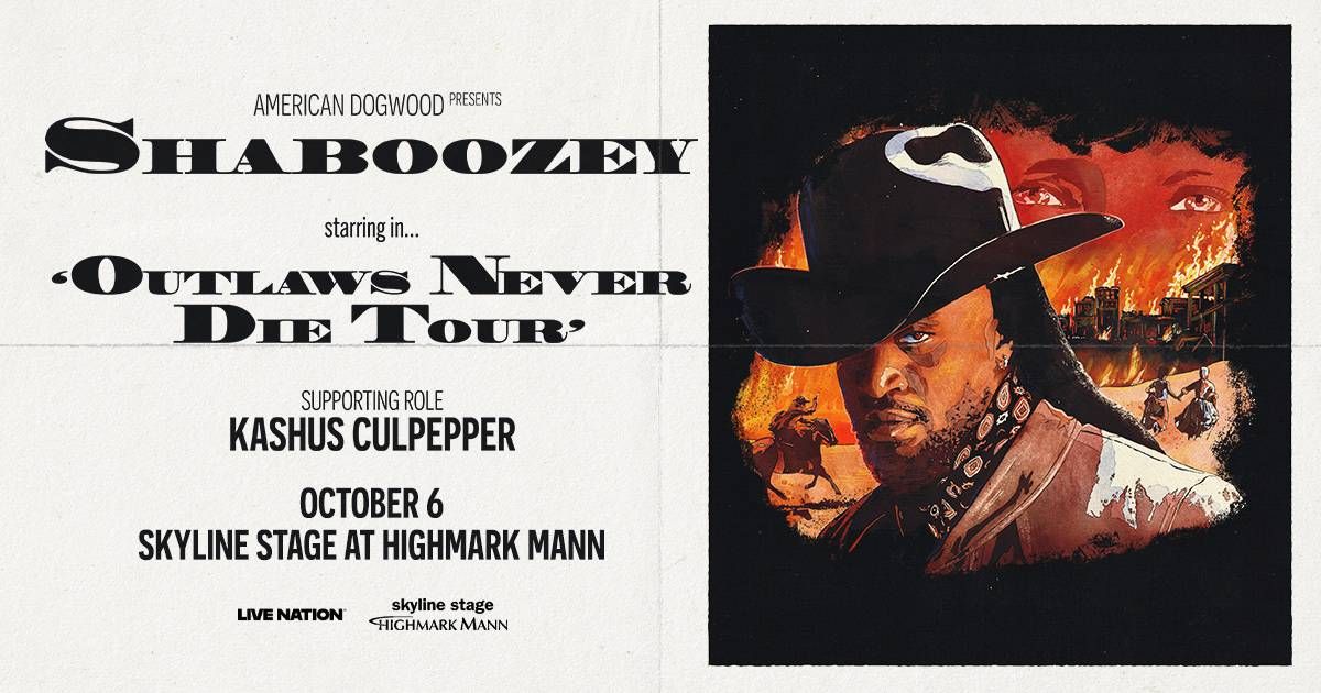 Your chance to win tickets to see Shaboozey October 6th