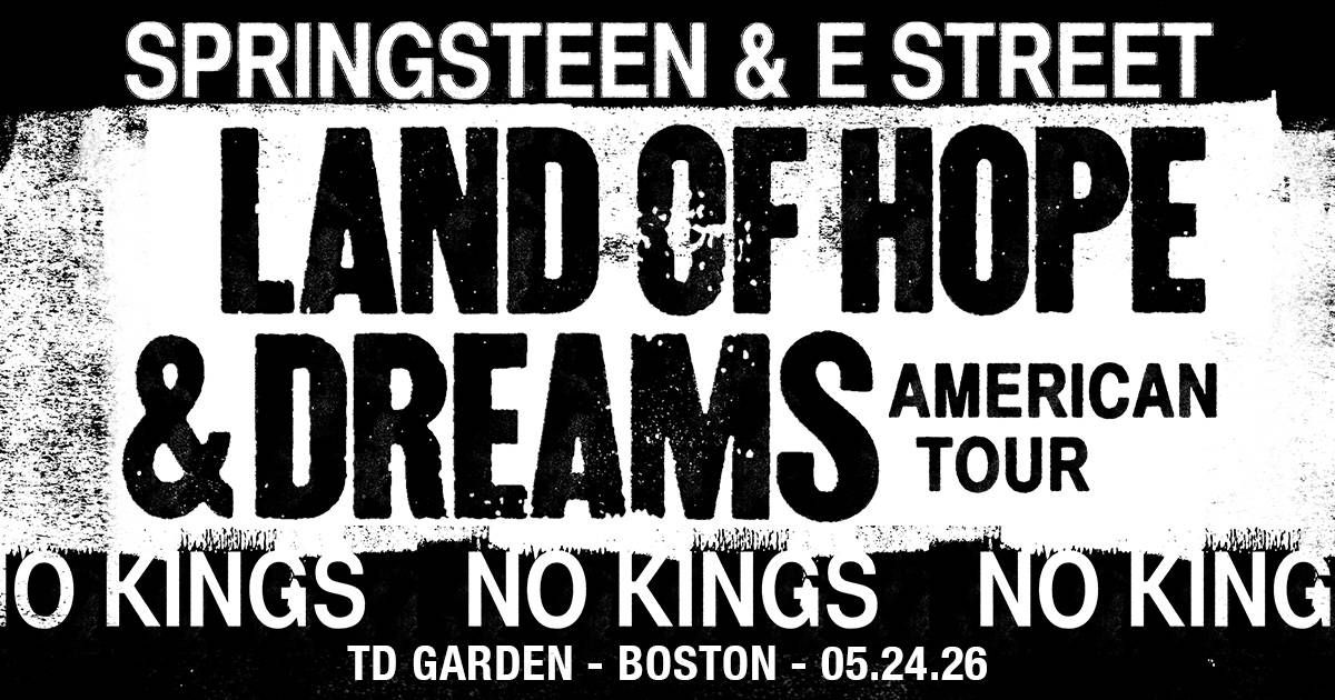 Bruce Springsteen & the E Street Band Ticket Giveaway