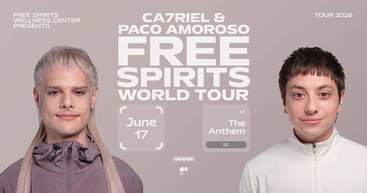 Gana: Boletos para CA7RIEL & Paco Amoroso: