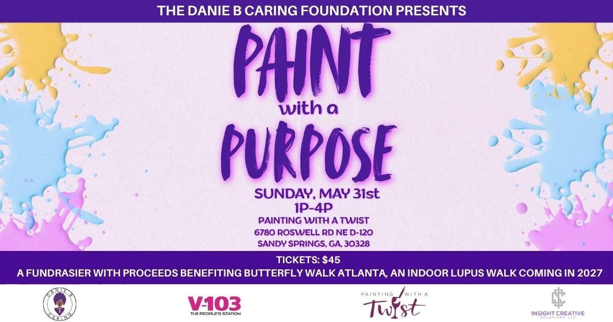 Win Tix to the Danie B Caring Foundation Paint with a Purpose Fundraising Party