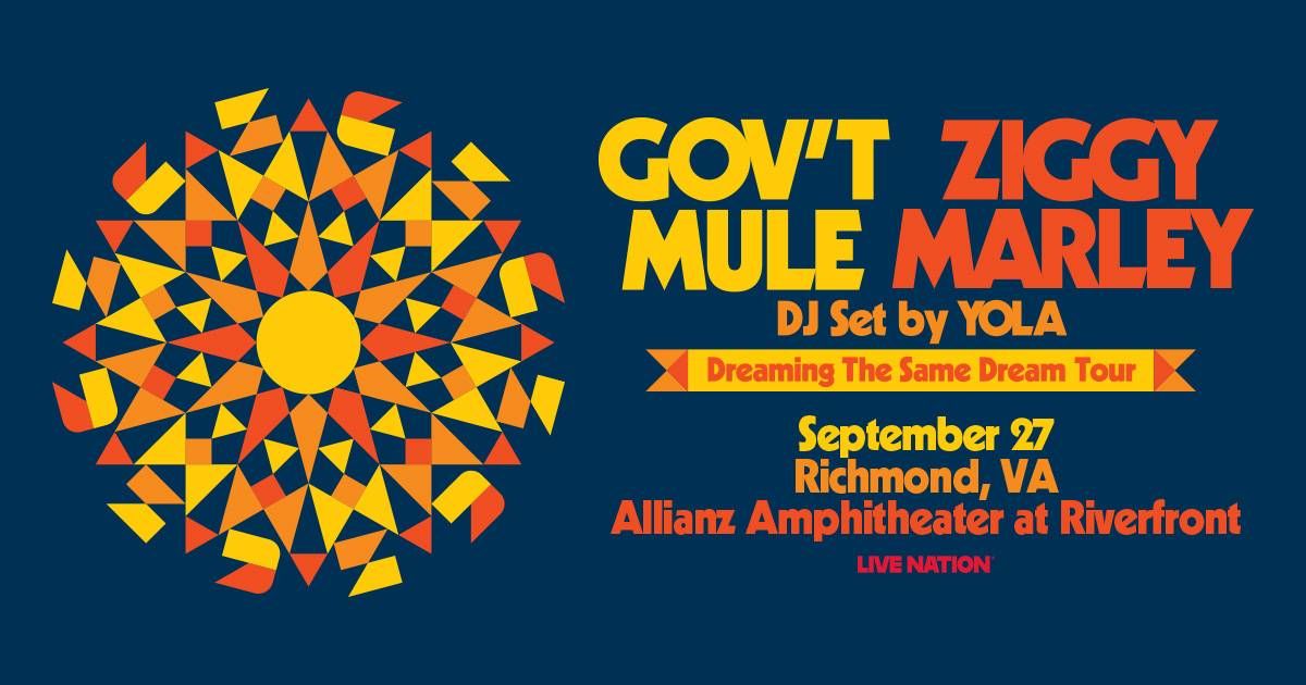 Win Tickets to see Ziggy Marley and Gov't Mule
