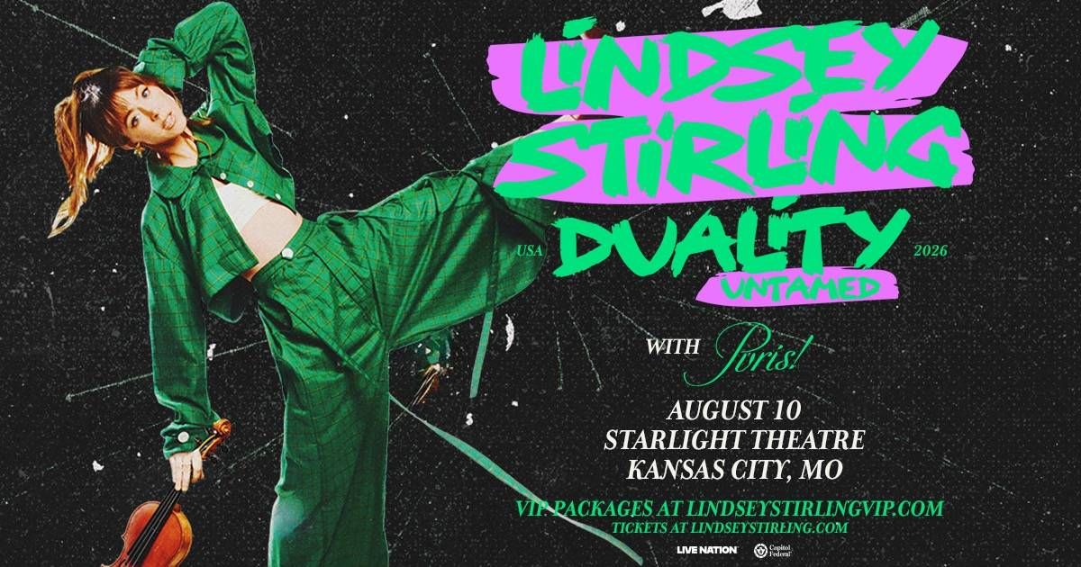 Register for a chance to win tickets to Lindsey Stirling!