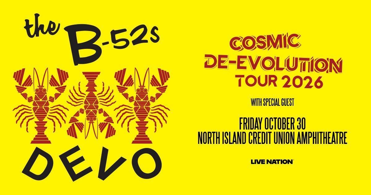 Listen for a chance to win tickets to see The B-52's and Devo