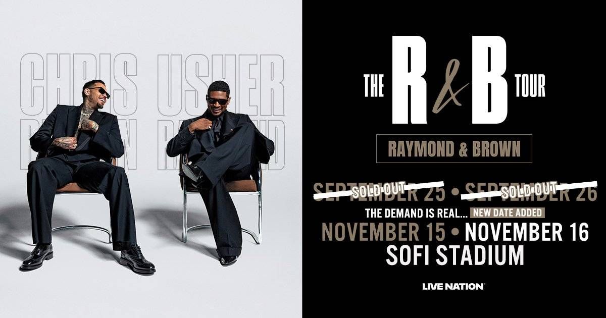 Listen for a chance to win tickets to The R&B Tour - Raymond & Brown on November 16th!