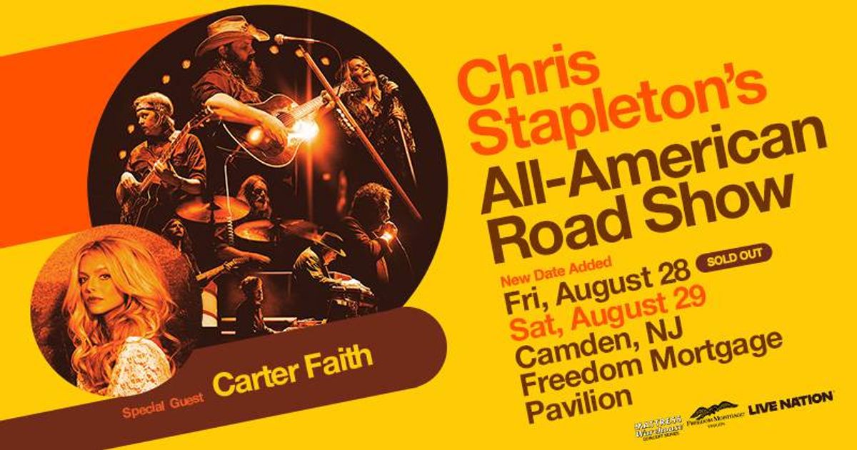 Your chance to win tickets to see Chris Stapleton August 29th