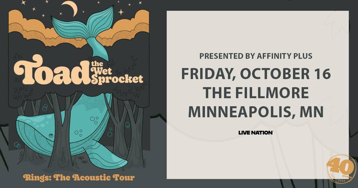 Your chance to see Toad The Wet Sprocket