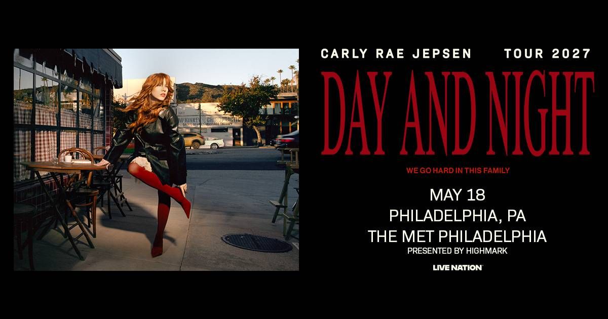 Your chance to win tickets to see Carly Rae Jepsen on May 18, 2027