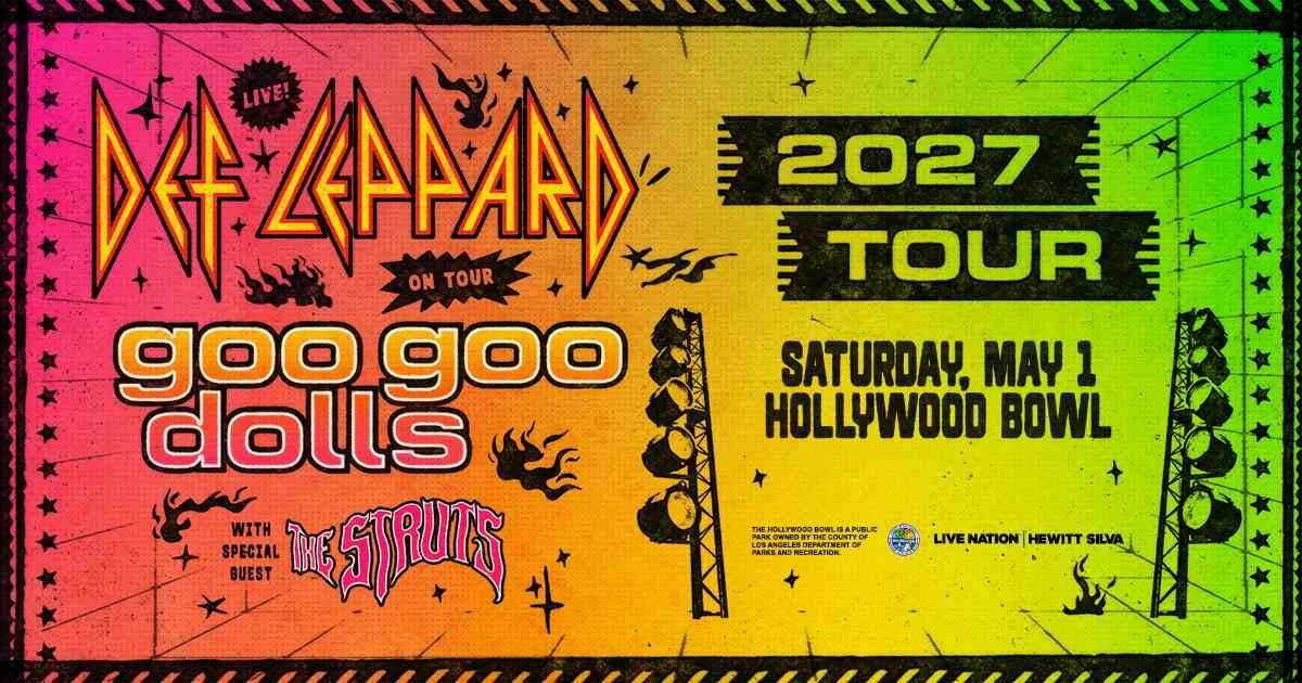 Enter for a chance to win tickets to see Def Leppard