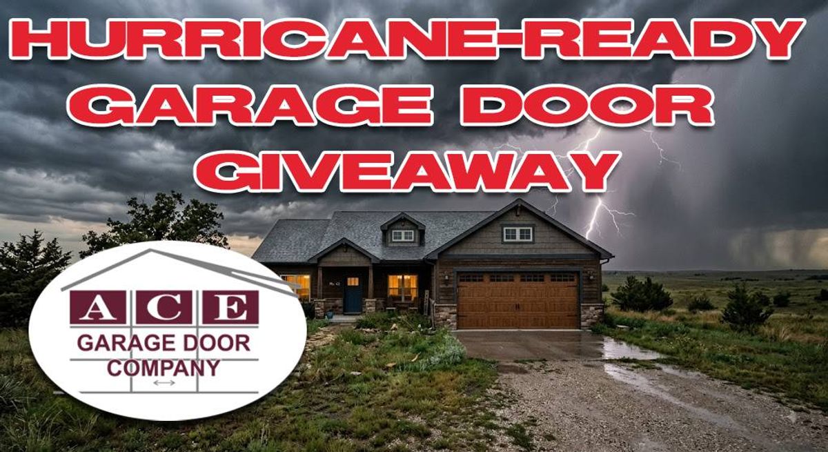 Enter for your chance to win a Hurricane-Ready Garage Door!