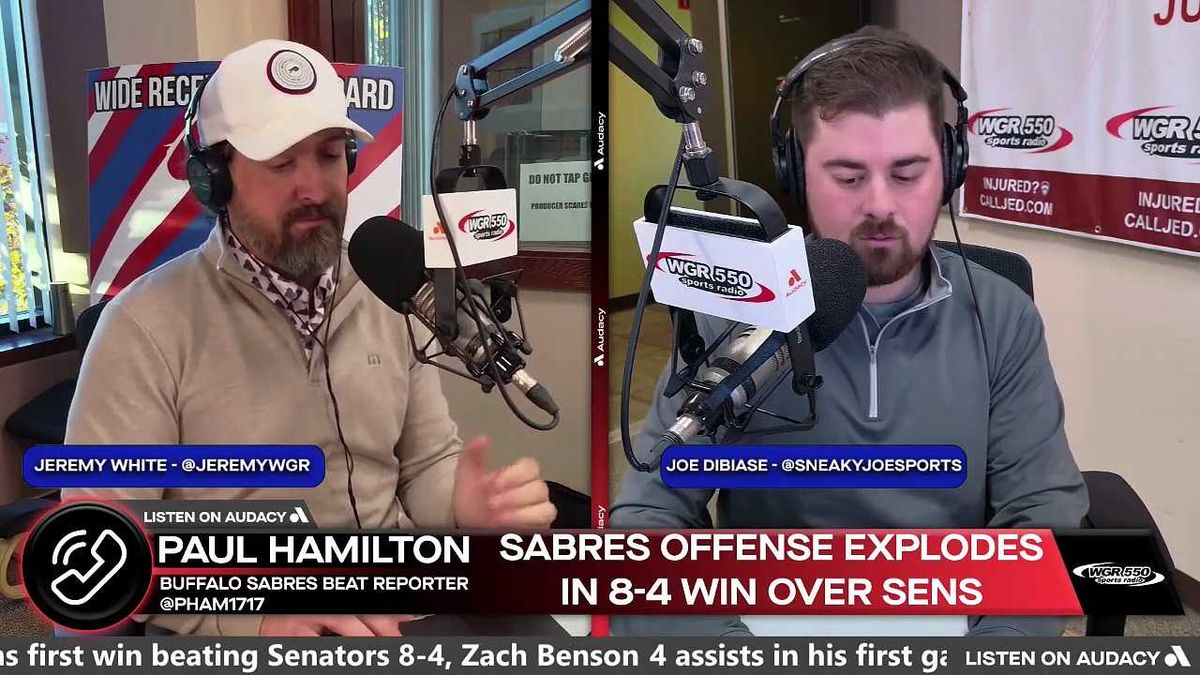 Sabres looking for first win as Zach Benson returns