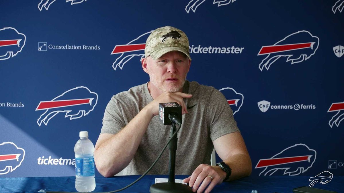 Bills put pads on for first time; Edwards week-to-week