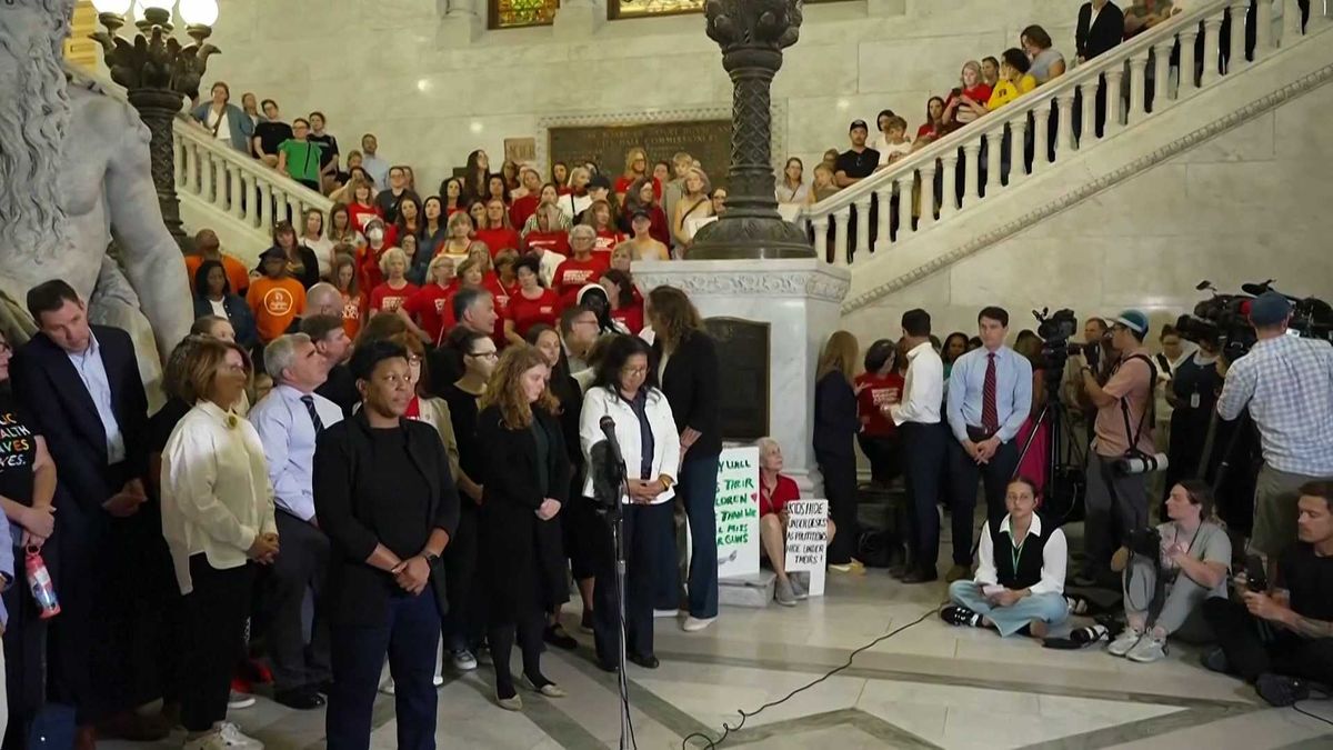 After Minneapolis shooting, there are new calls for gun restrictions, and familiar divisions