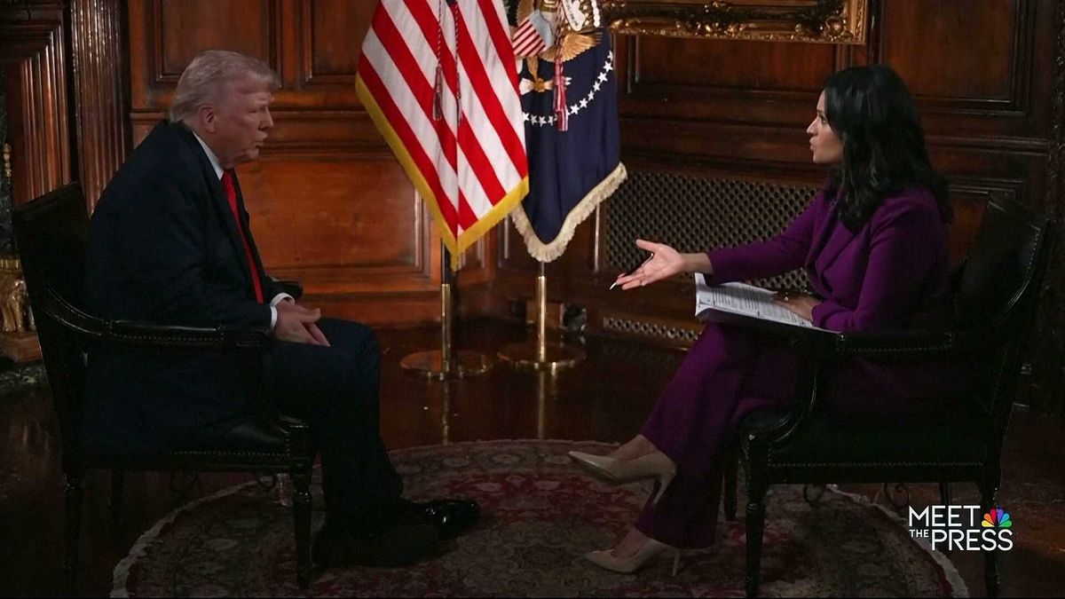 Should the president uphold the Constitution? Trump says he doesn't know if he backs due process rights