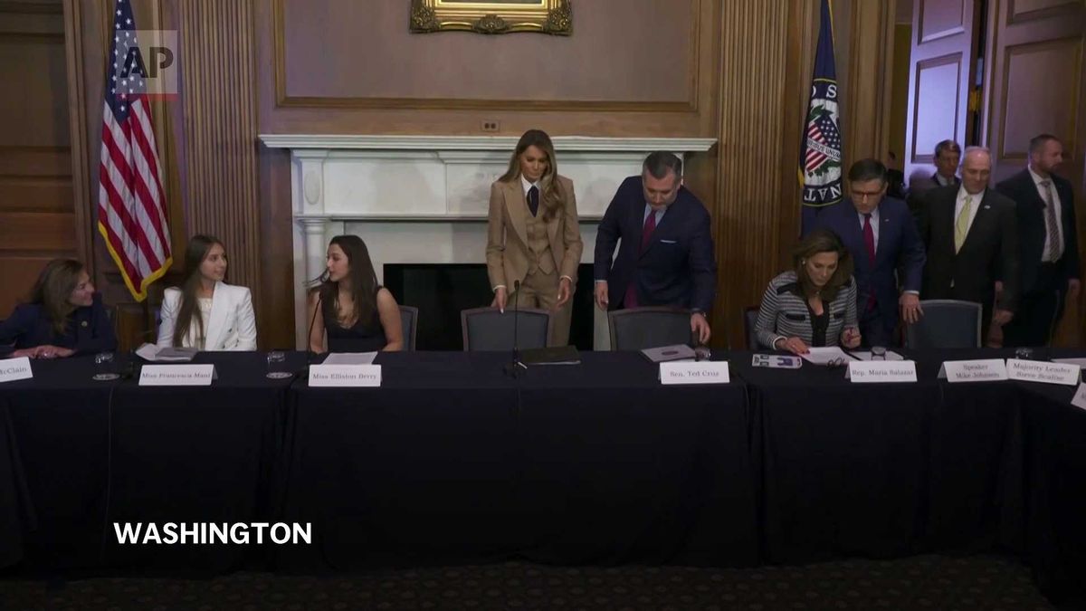 Melania Trump-backed porn bill has passed in Congress