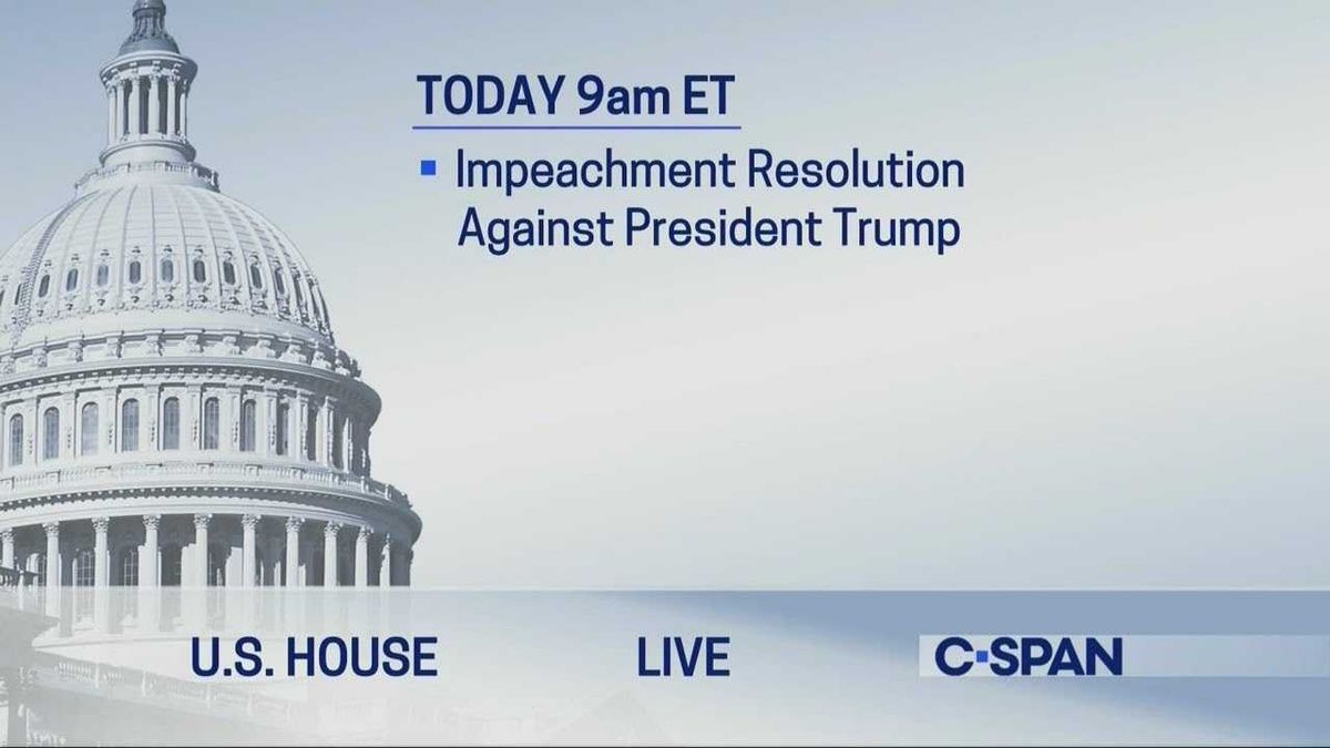 Majority of US House votes to impeach Trump for 2nd time