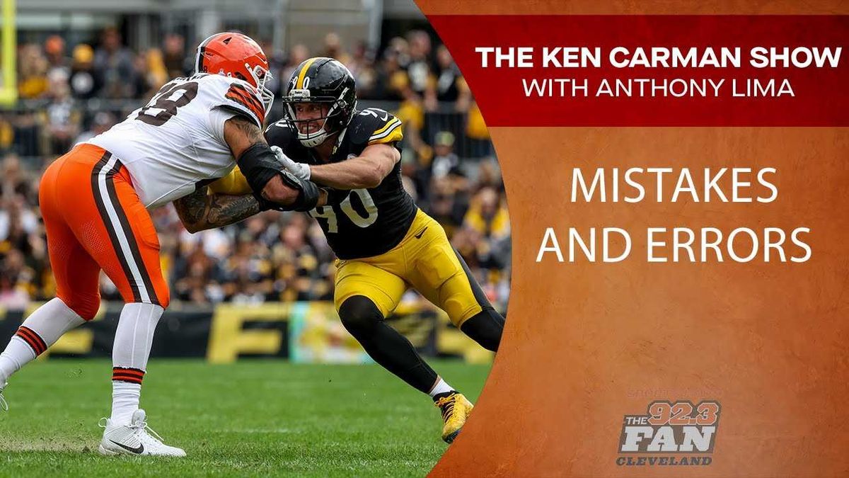 John Greco: Browns' offense a 'symphony of mistakes & errors'; Frustrations starting to mount