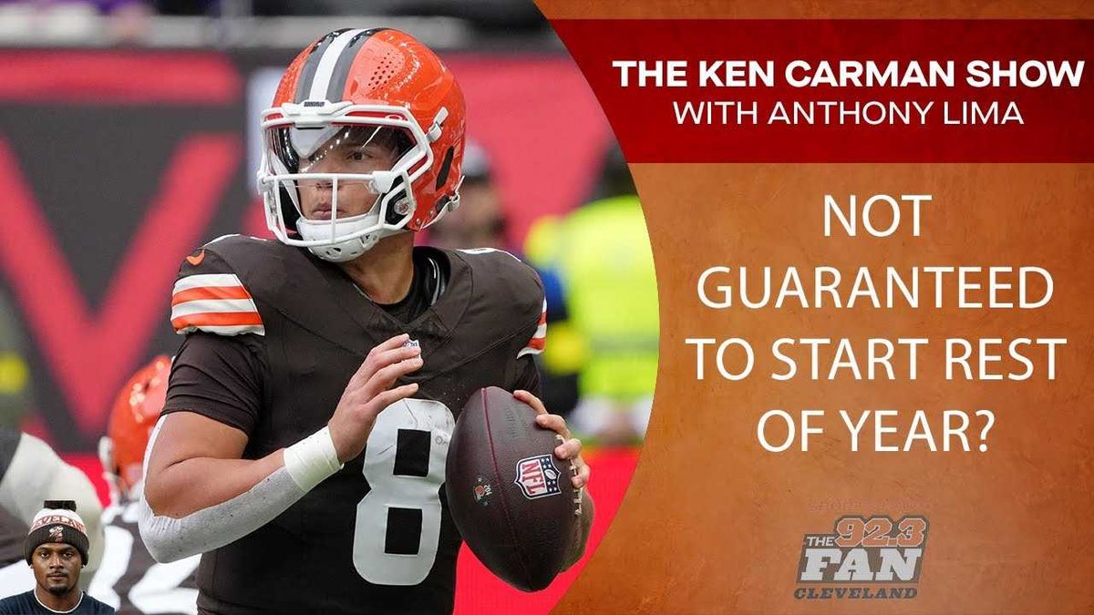 John Greco: I wouldn't bet Dillon Gabriel will be the Browns' starter for the rest of the season