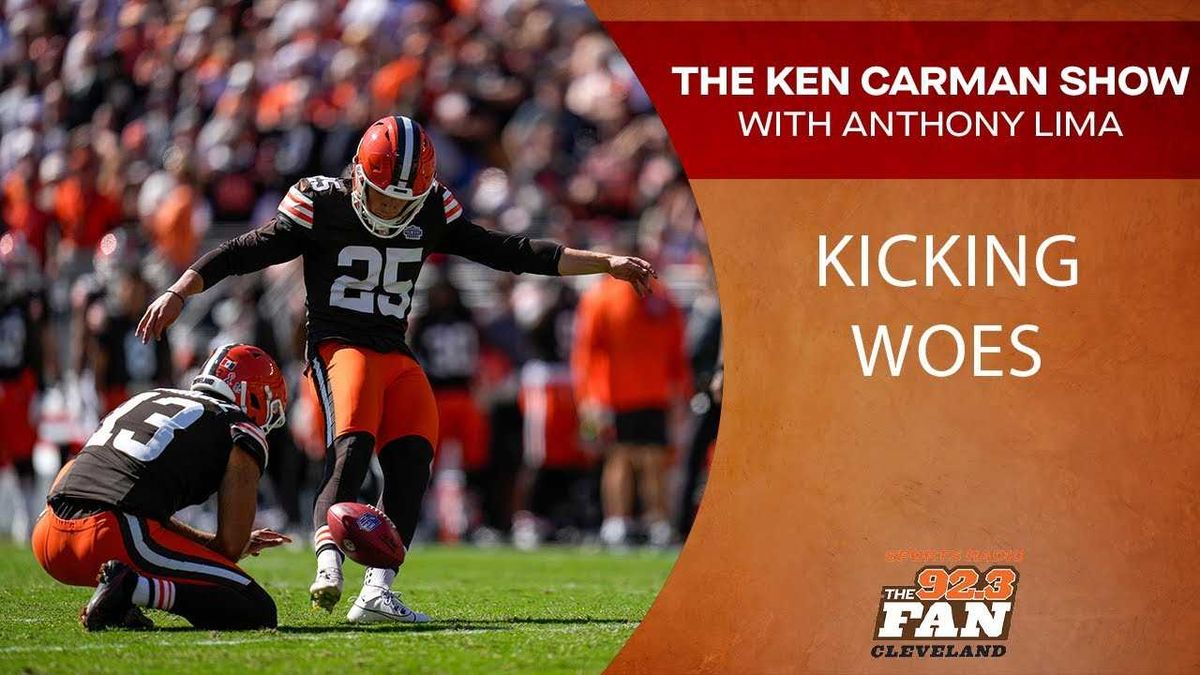 Ken Carman on Andre Szmyt: You have to cut him, get him out of here; 'I'll keep trying kickers…find a different one.'
