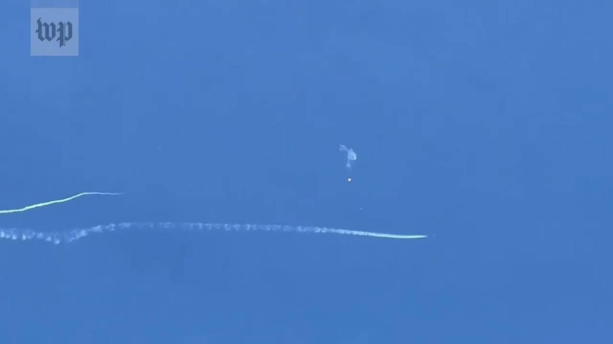 PHOTOS: Chinese balloon's downing creates spectacle over tourism hub