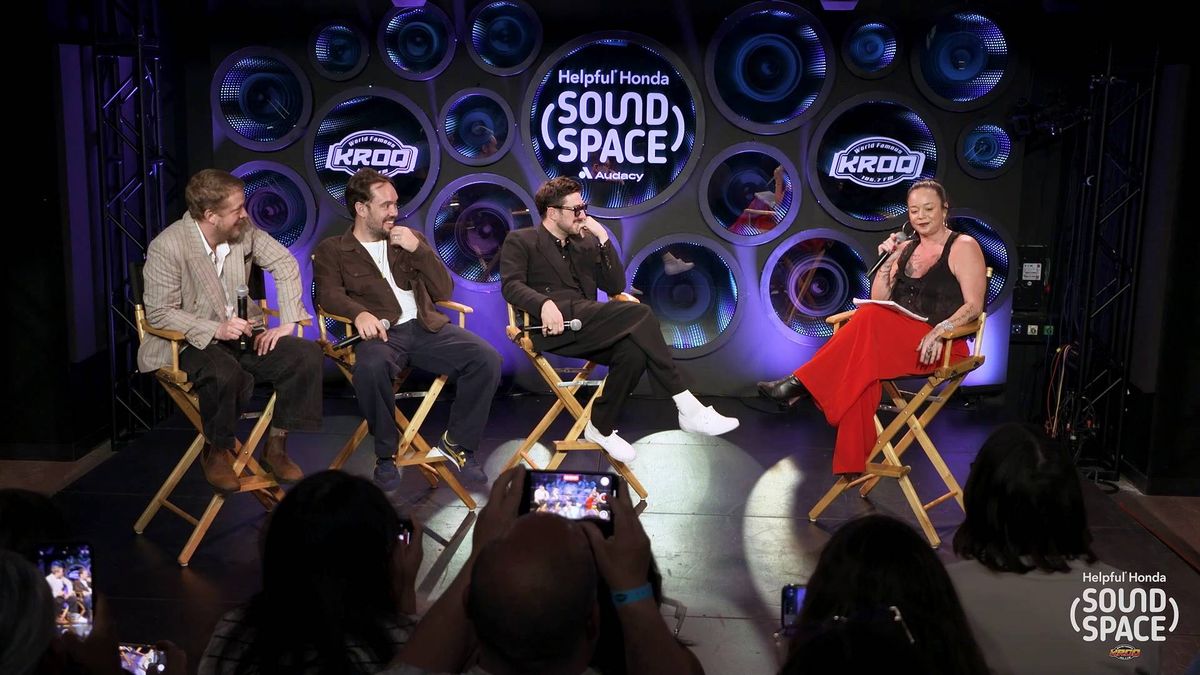 Mumford & Sons preview their new album, 'RUSHMERE,' at a special listening party with fans