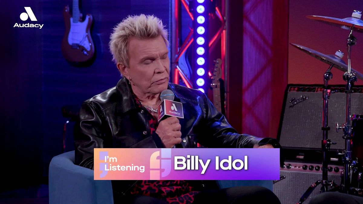 Billy Idol on how mental health conversations have evolved throughout his career