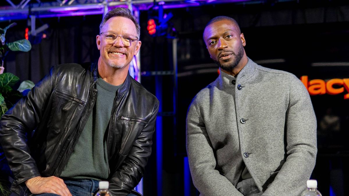 Aldis Hodge and Matthew Lillard on season 2 of 'Cross'