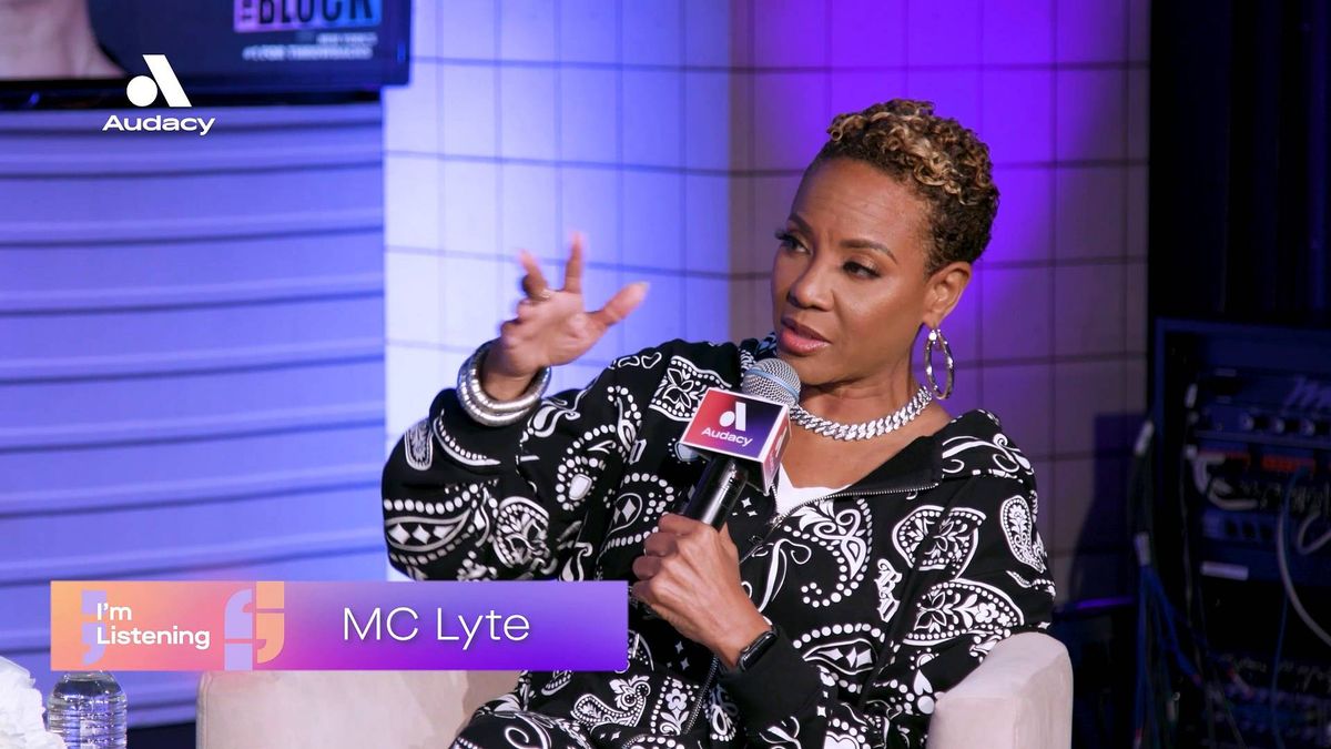 MC Lyte is leaning on love, and a higher power, in her mental health journey