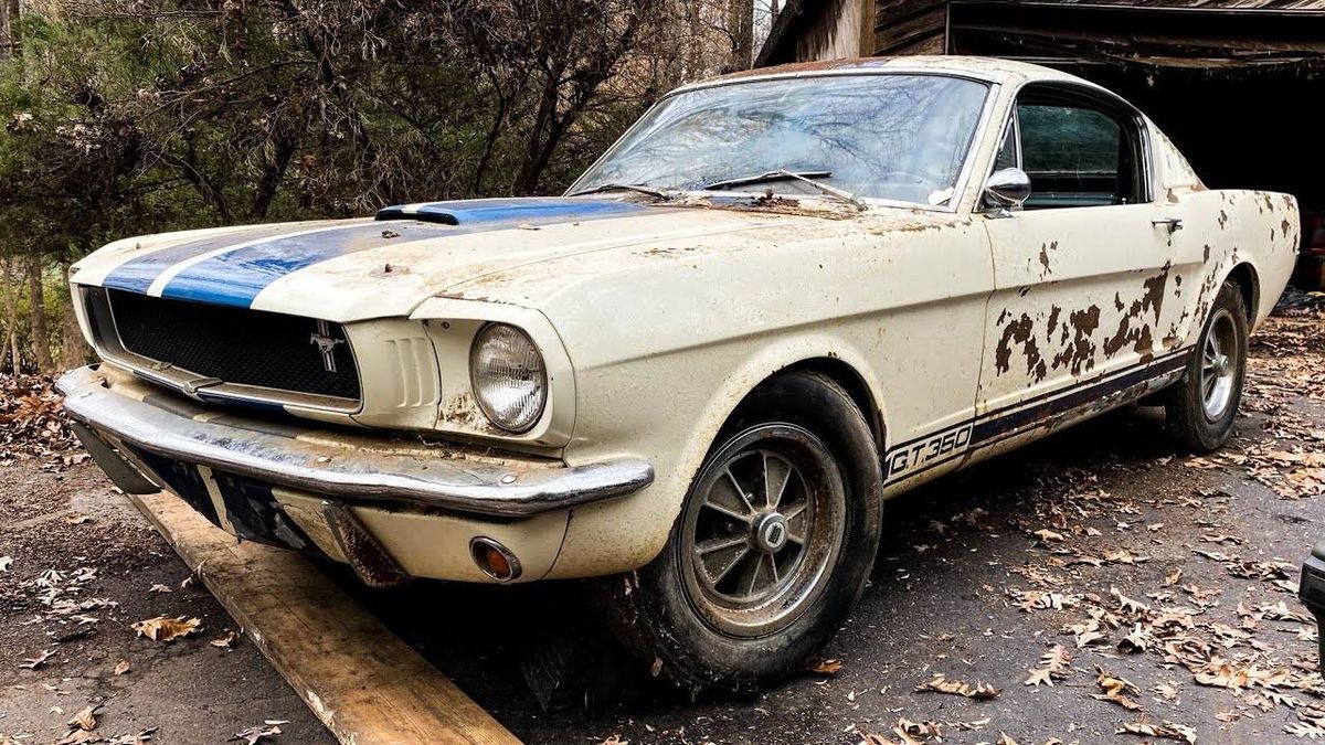 Historic sports car found buried in Georgia worth 'a fortune'
