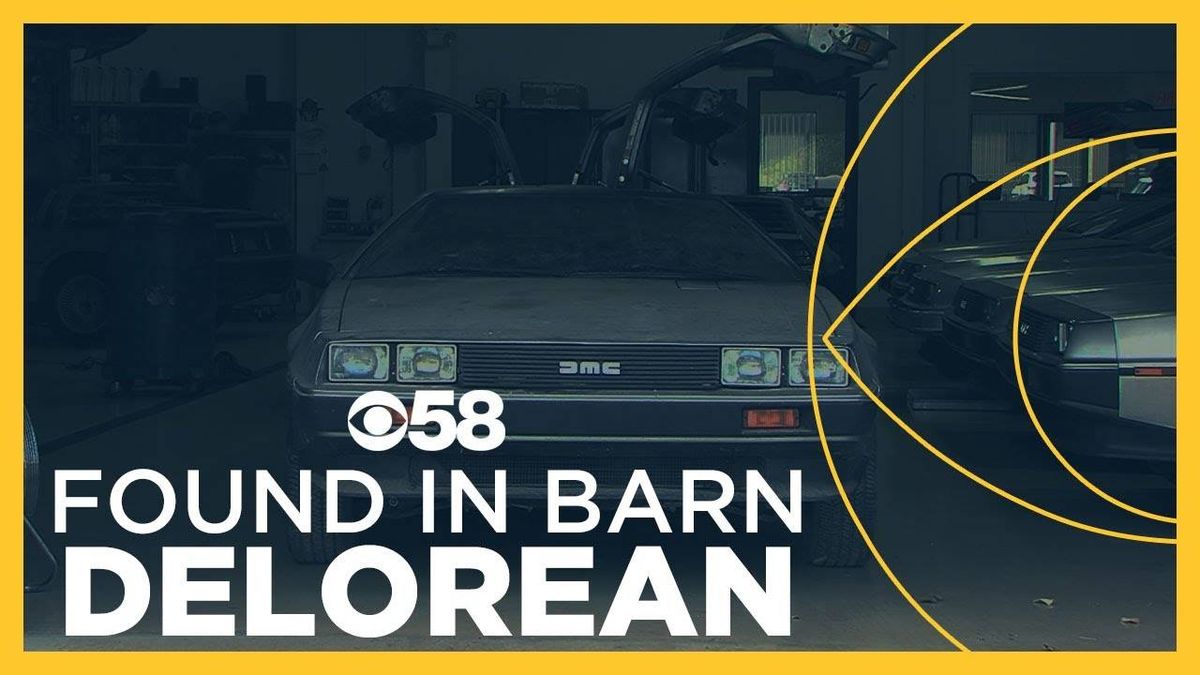 Great Scott! 1981 DeLorean discovered in barn with only 1K miles